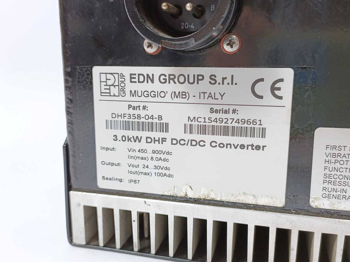 EDN Group DHF358-04-B 3.0kW DHF DC/DC Converter Sealing: IP67
