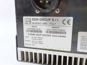 EDN Group DHF358-04-B 3.0kW DHF DC/DC Converter Sealing: IP67