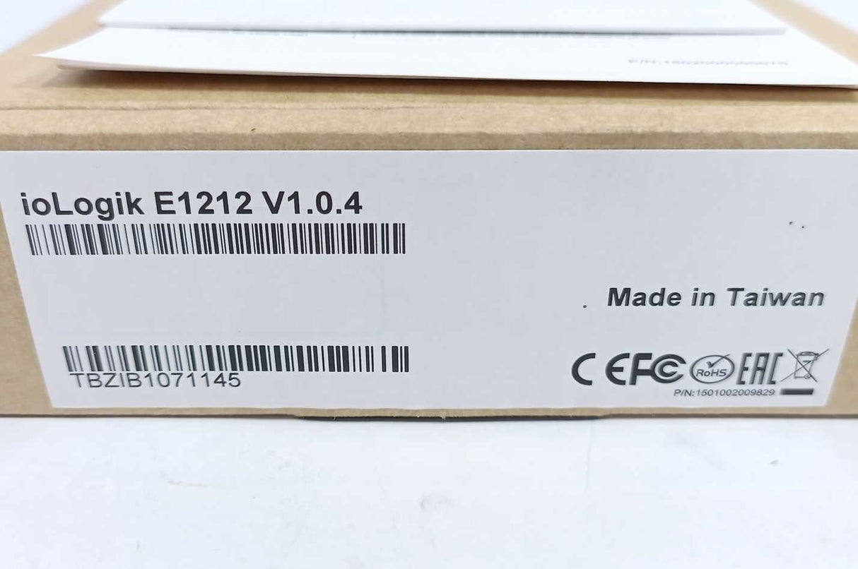 Moxa ioLogik E1212 Remote Ethernet I/O with 2-port Ethernet Switch