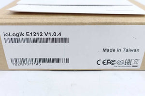 Moxa ioLogik E1212 Remote Ethernet I/O with 2-port Ethernet Switch