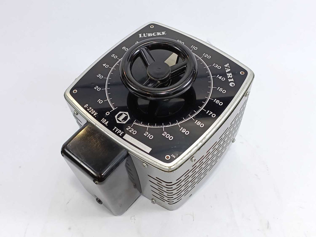 Lübcke Vario R54-220-H Lübcke Vario R54-220-H Variable Autotransformer Variac 0-220V, 10A