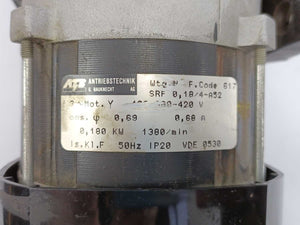Besam SDC 173172, 180W, W: Antriebstechnik Motor, 0.68A, 1380/min, 0.180KW, 50Hz