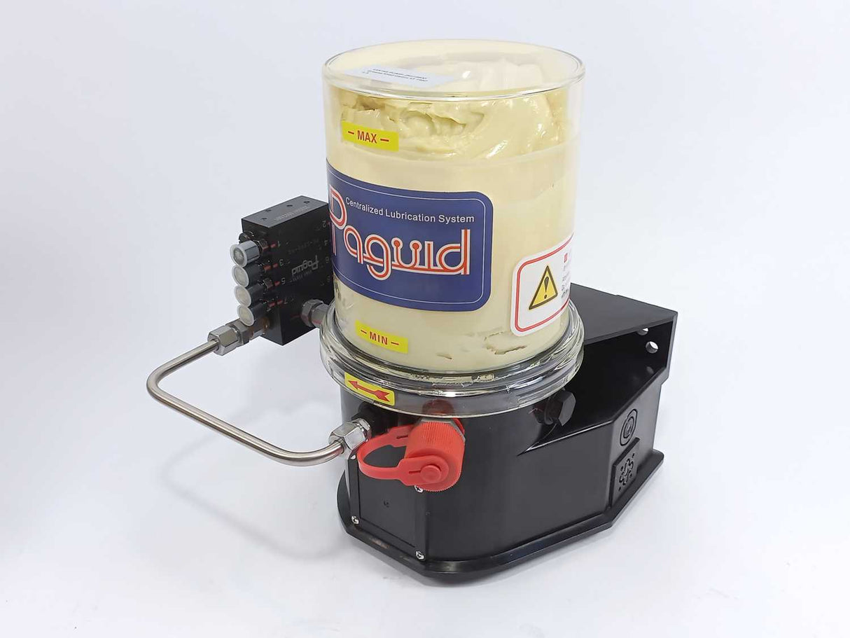 Paguld PG203-2XNNFNC-1K6-24V-1A1 Electric Lubrication Pump, 530-103683-00
