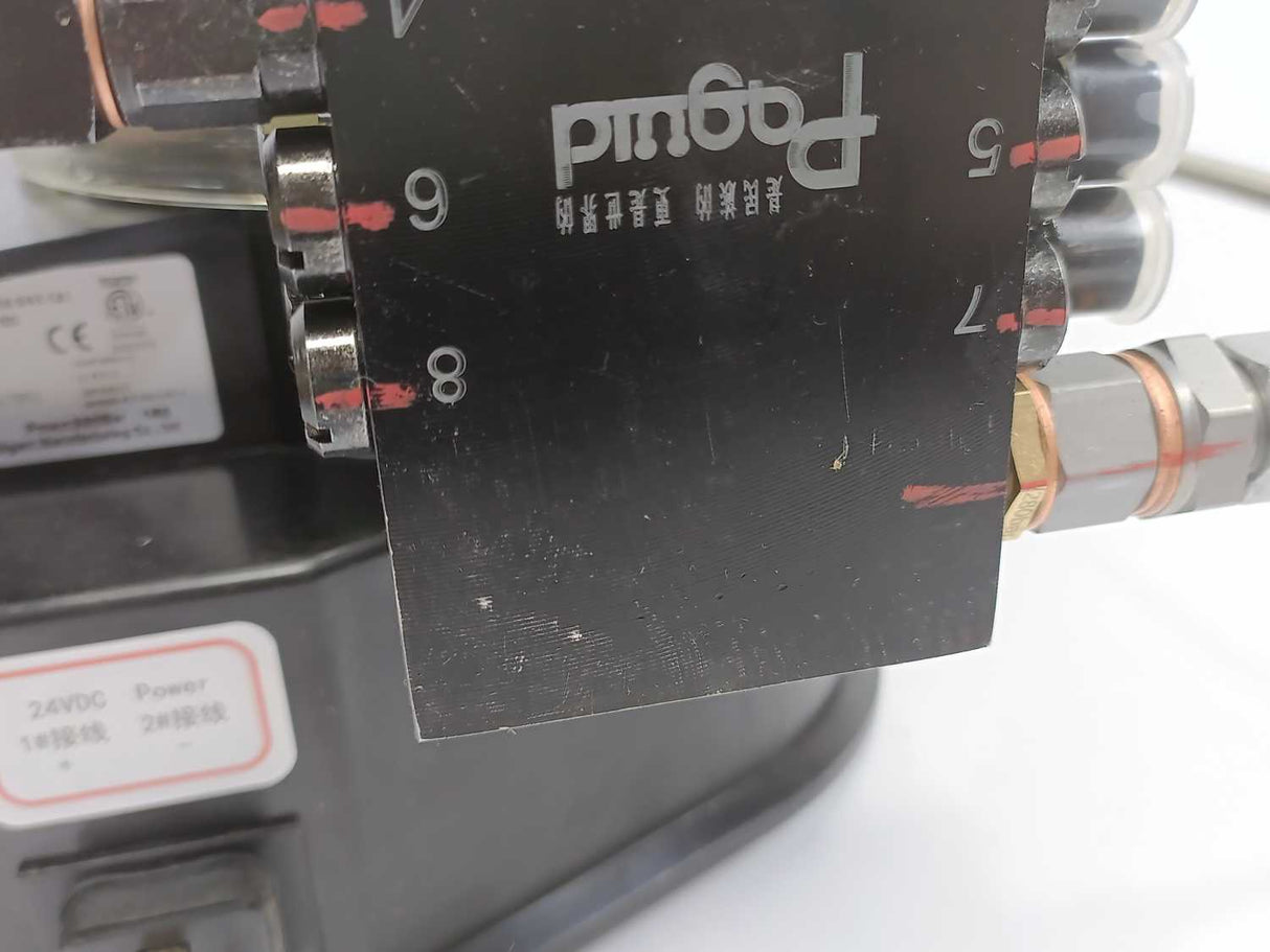 Paguld PG203-2XNNFNC-1K6-24V-1A1 Electric Lubrication Pump, 530-103683-00