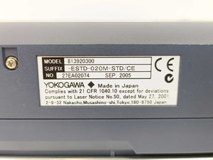 Yokogawa AQ7260 OTDR 813920300-ESTD-020M-STD/CE Optical timedomain reflectometer