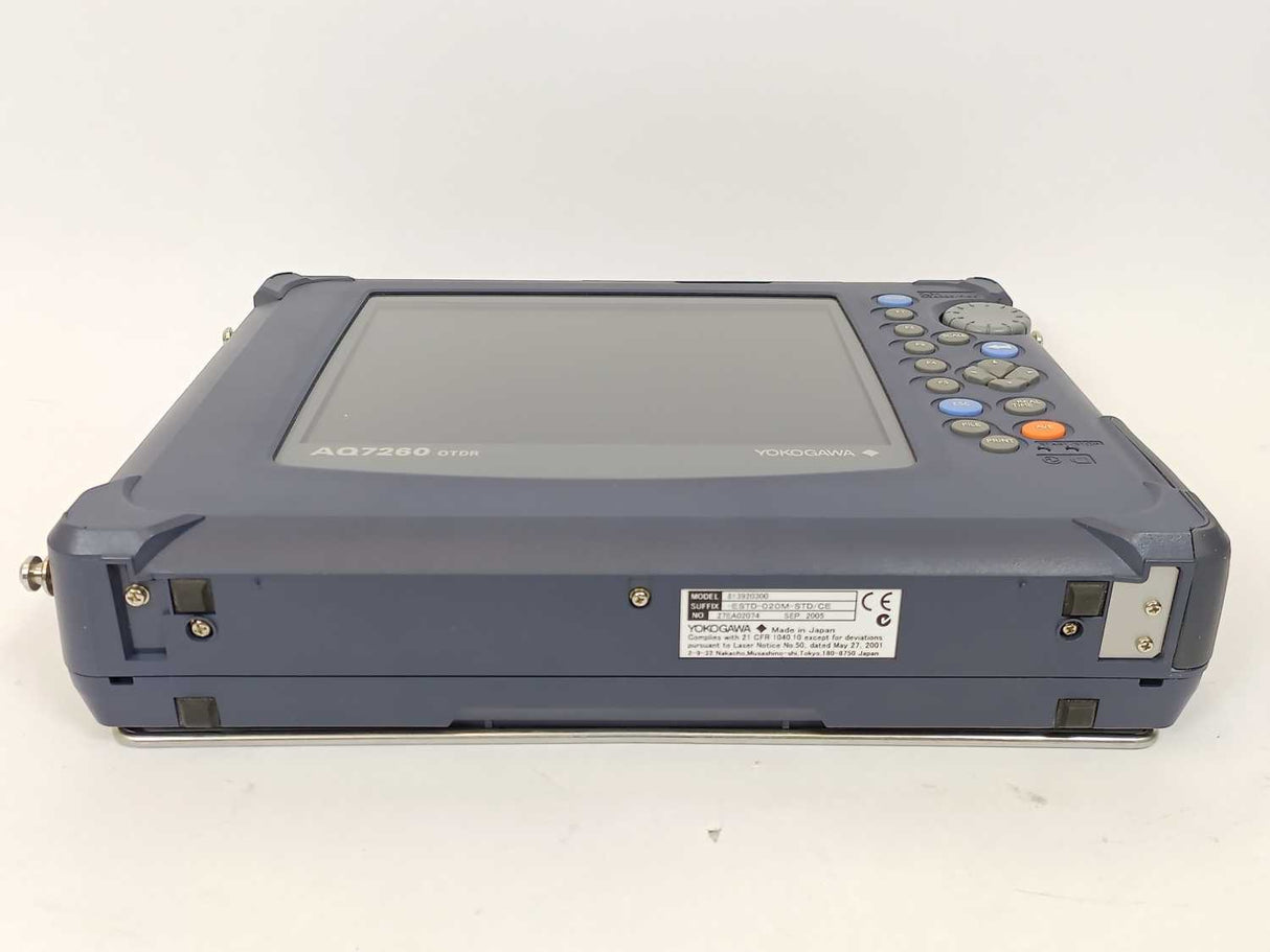 Yokogawa AQ7260 OTDR 813920300-ESTD-020M-STD/CE Optical timedomain reflectometer
