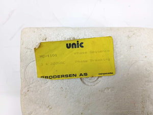 Unic/Brodersen A/S MC-110.1 3-Phase Control Relay 3x220VAC