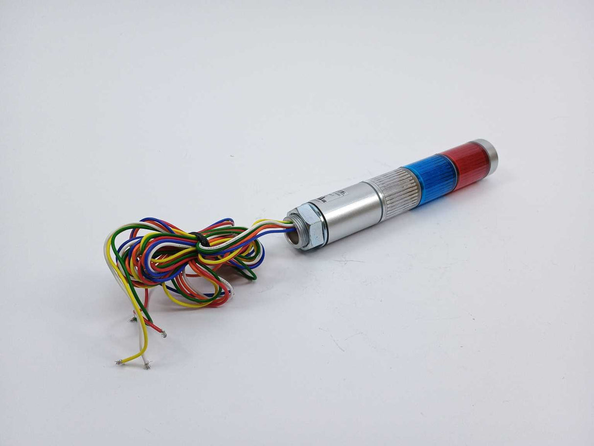 PATLITE MPS-302-RBC Signal Tower. RED, BLUE, CLEAR