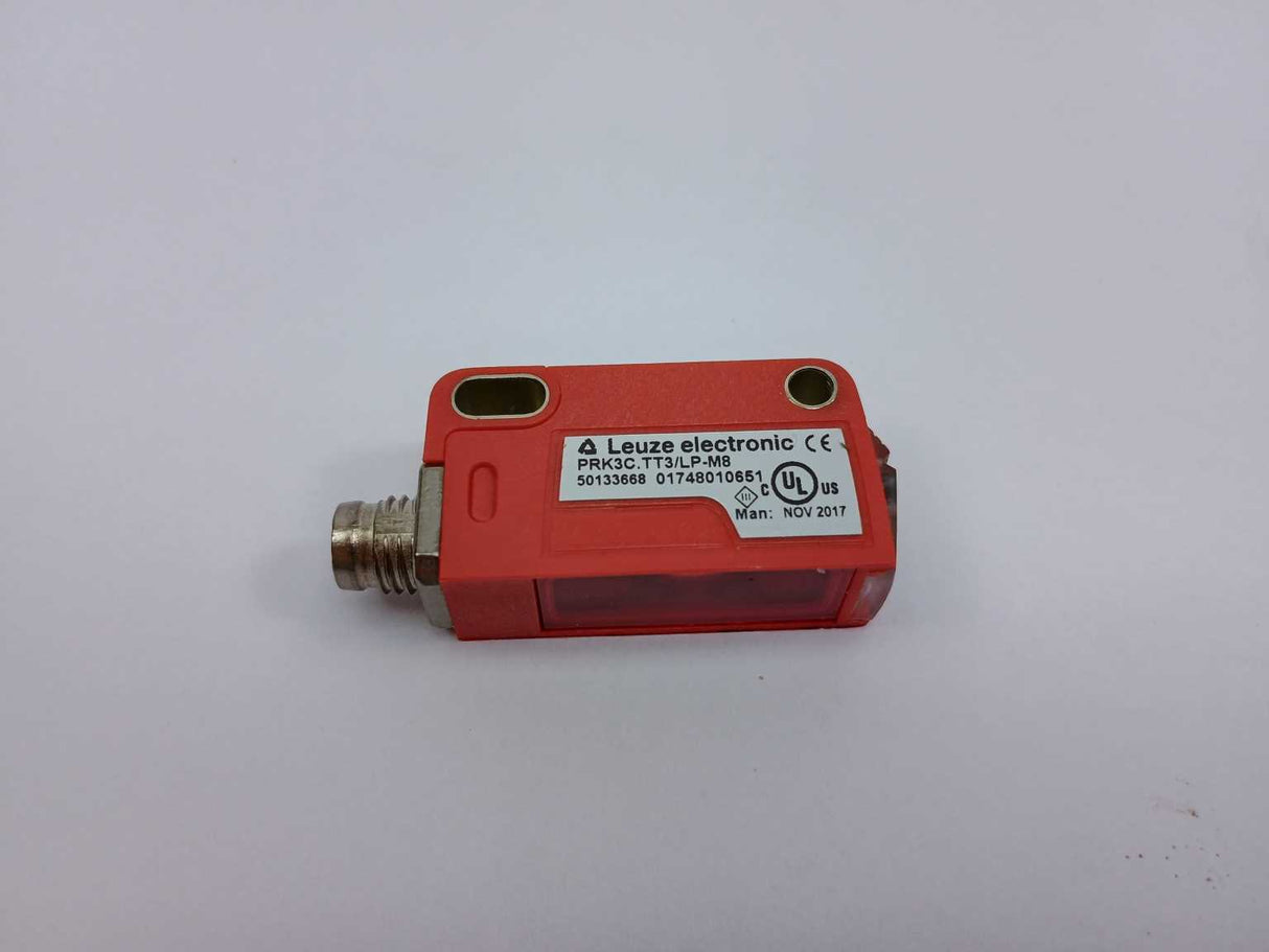Leuze Electronic 50133668 Photoelectric Sensor PRK3C. TT3/LP-M8