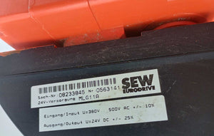 SEW-EURODRIVE WAF30 DRS71S4/MM038/MO 651733322801.0001.11