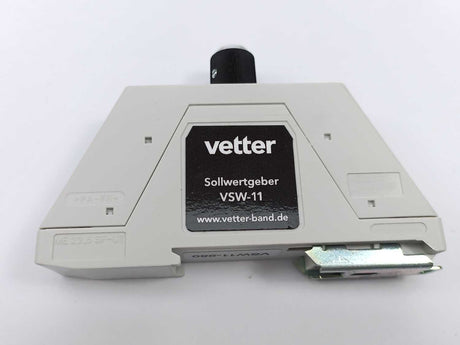 vetter Conveyer belt w/ VSW-11 Setpoint Transmitter