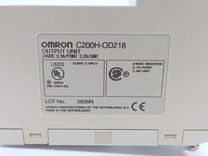 OMRON C200H-OD218 Output Unit