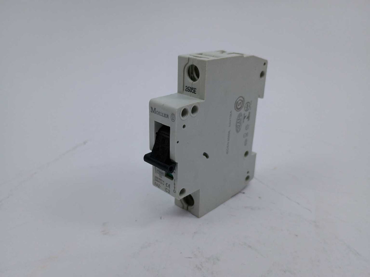 MOELLER FAZ-C2 Miniature Circuit Breaker 8 Pcs