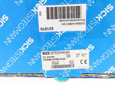 SICK 1033825 Incr. Encoder DGS66-AVM01024