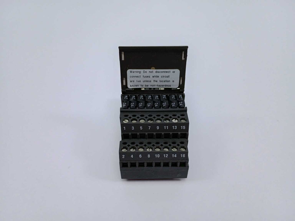 Fisher-Rosemount Systems 12P0625X072 KJ4001X1-CB1 Fused I/O terminal block