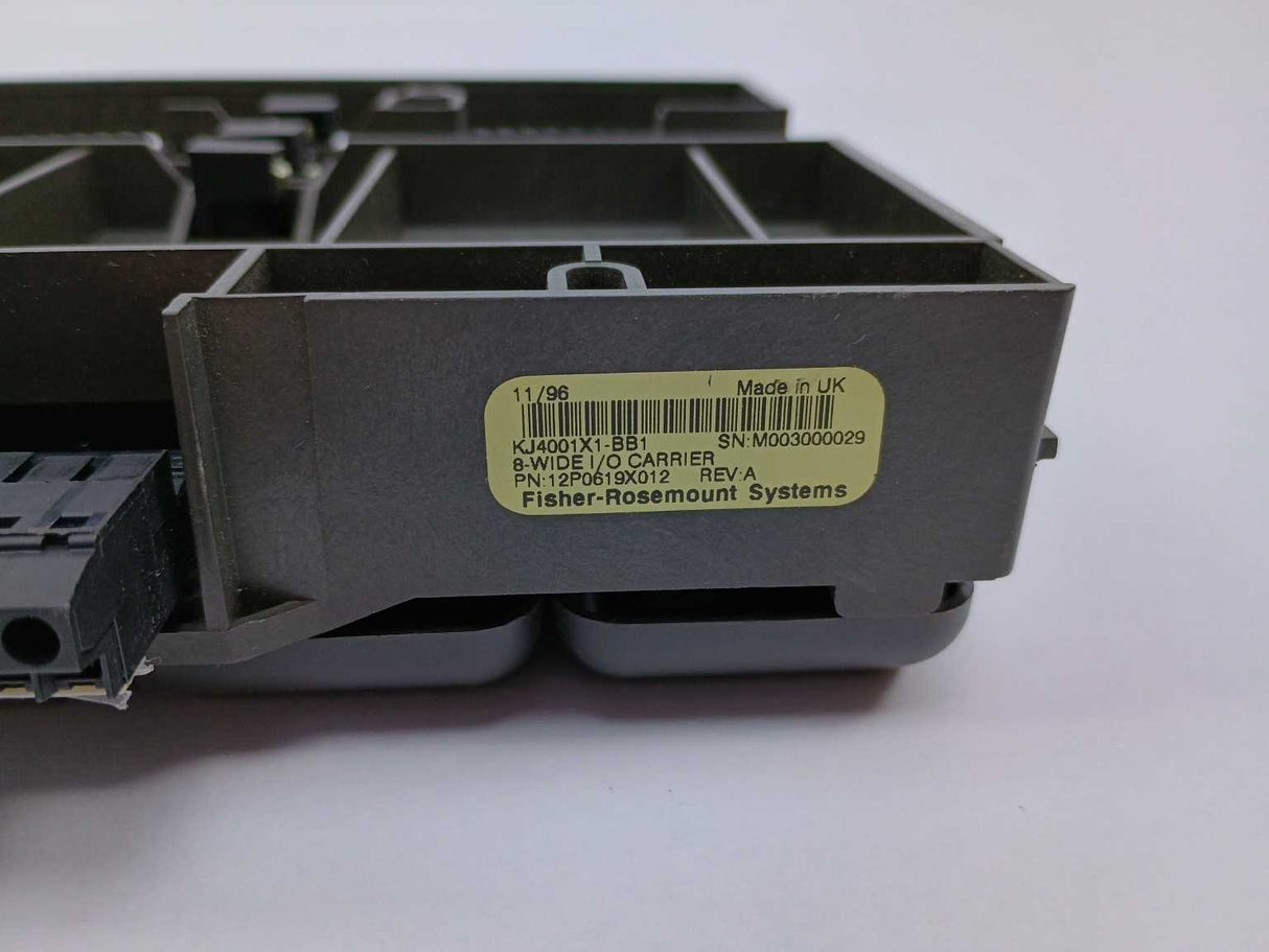 Fisher-Rosemount Systems 12P0619X012 KJ4001X1-BB1 8-Wide I/O carrier