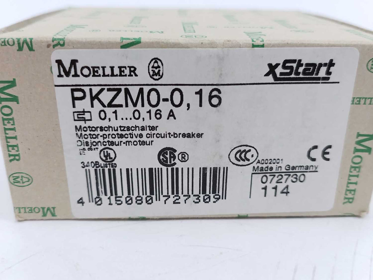 MOELLER PKZM0-0,16 Circuit Breaker