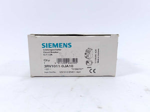 Siemens 3RV1011-0JA10 Motor circuit  1.7-1A