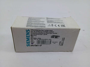 Siemens 3RV1901-1F Auxiliary contact block 4pcs