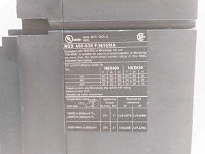 Schneider Electric NSX 400-630 F/N/H/NA Circuit Breaker