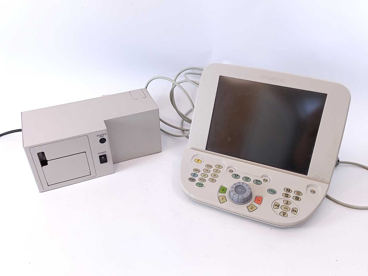 TOPCON CV-5000 Digital Phoropter Set CC-100XP projector, KB-50 controller