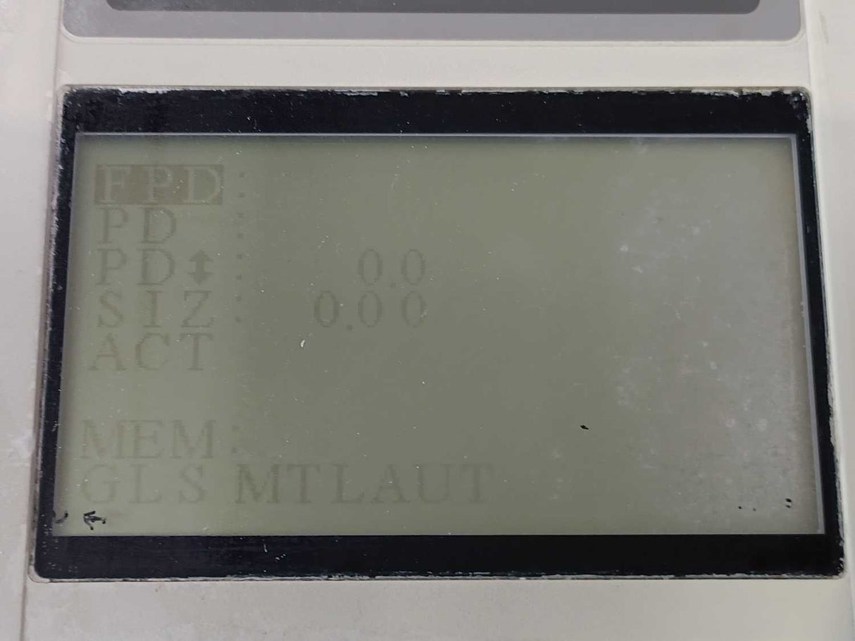 Nidek LE-9000SX Patternless Edger 3D-fit lens