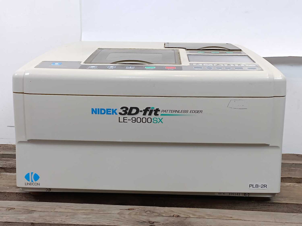 Nidek LE-9000SX Patternless Edger 3D-fit lens
