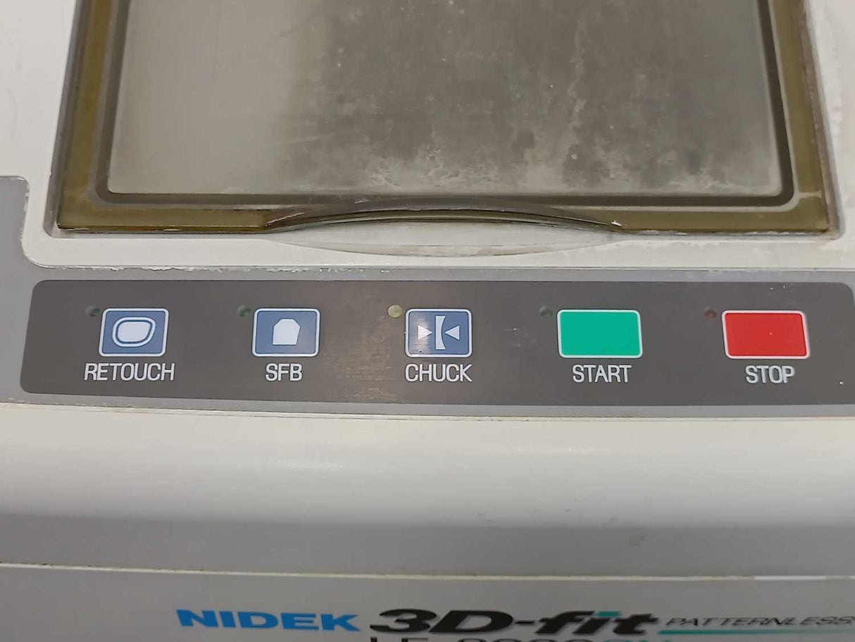 Nidek LE-9000SX Patternless Edger 3D-fit lens