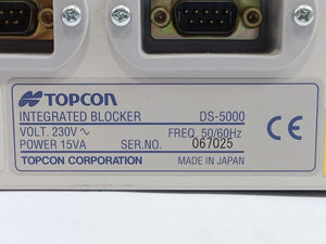 TOPCON DS-5000 Auto Blocker