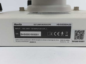 HUVITZ HS-5000 Slit Lamp Microscope