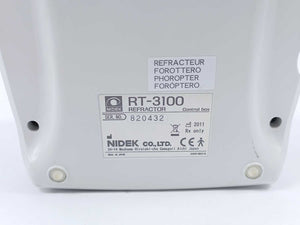 Nidek RT-3100 Intelligent Refractor + Control Box