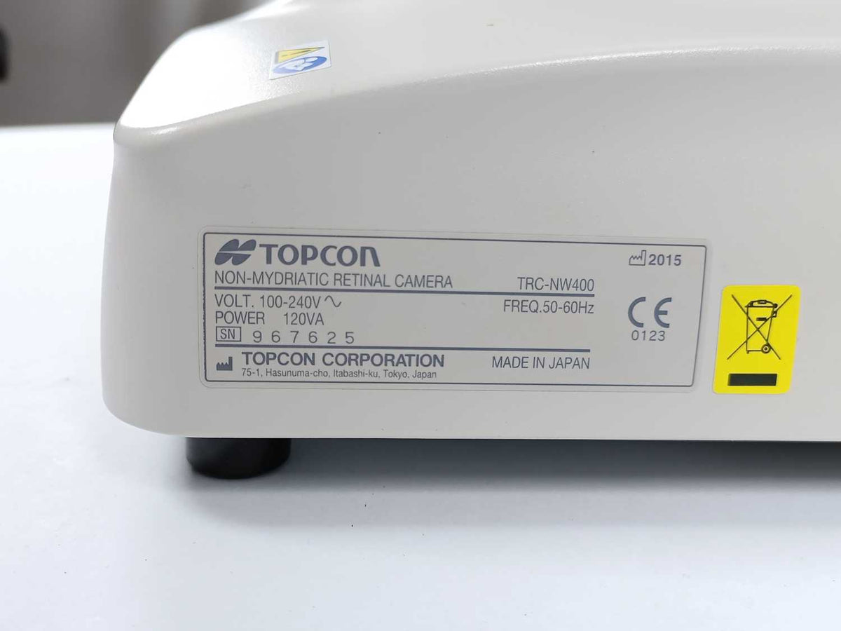 TOPCON TRC-NW400 Non-Mydriatic Fully Automated Digital Retinal/ Fundus Camera