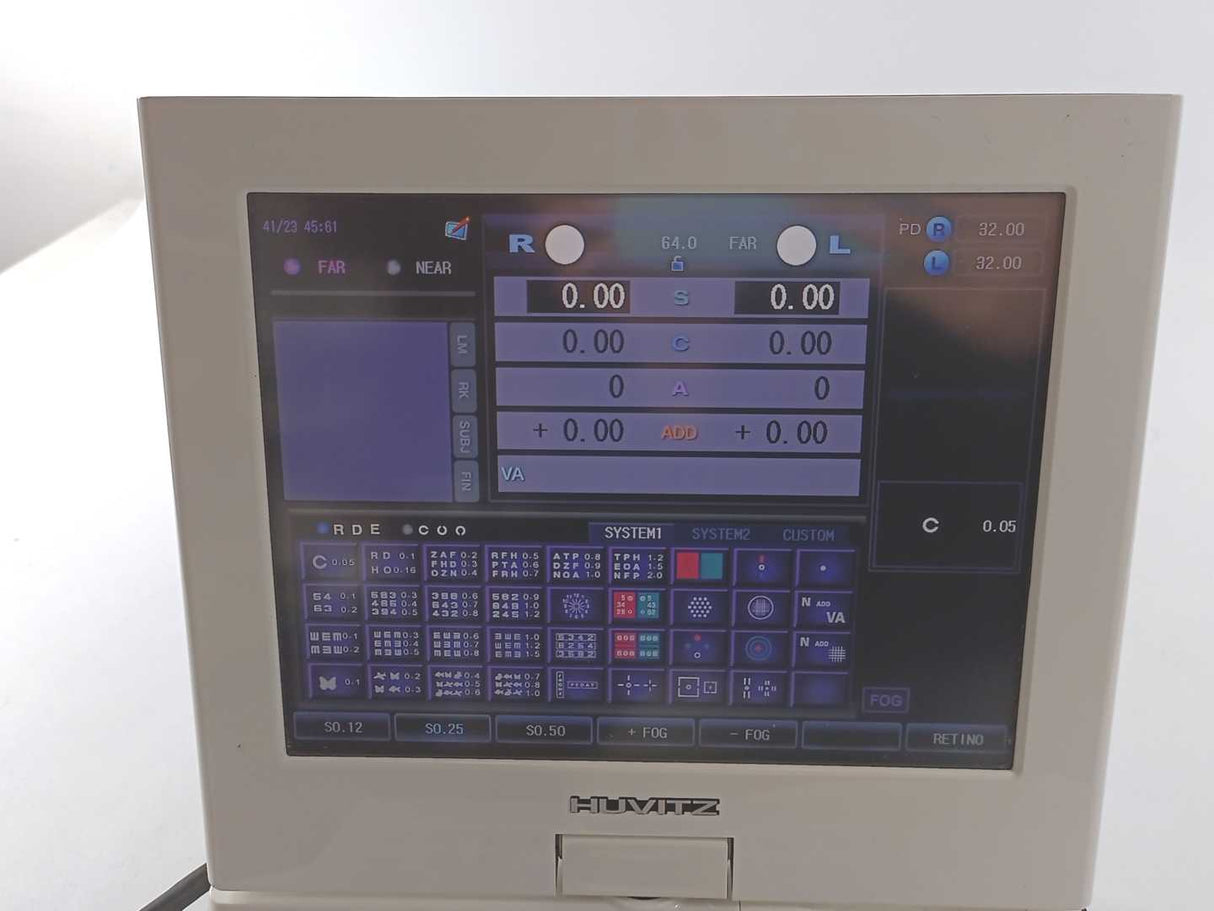 HUVITZ HDR-7000 OP-7000 HCP-7000 Ophthalmic refraction system with phoropter