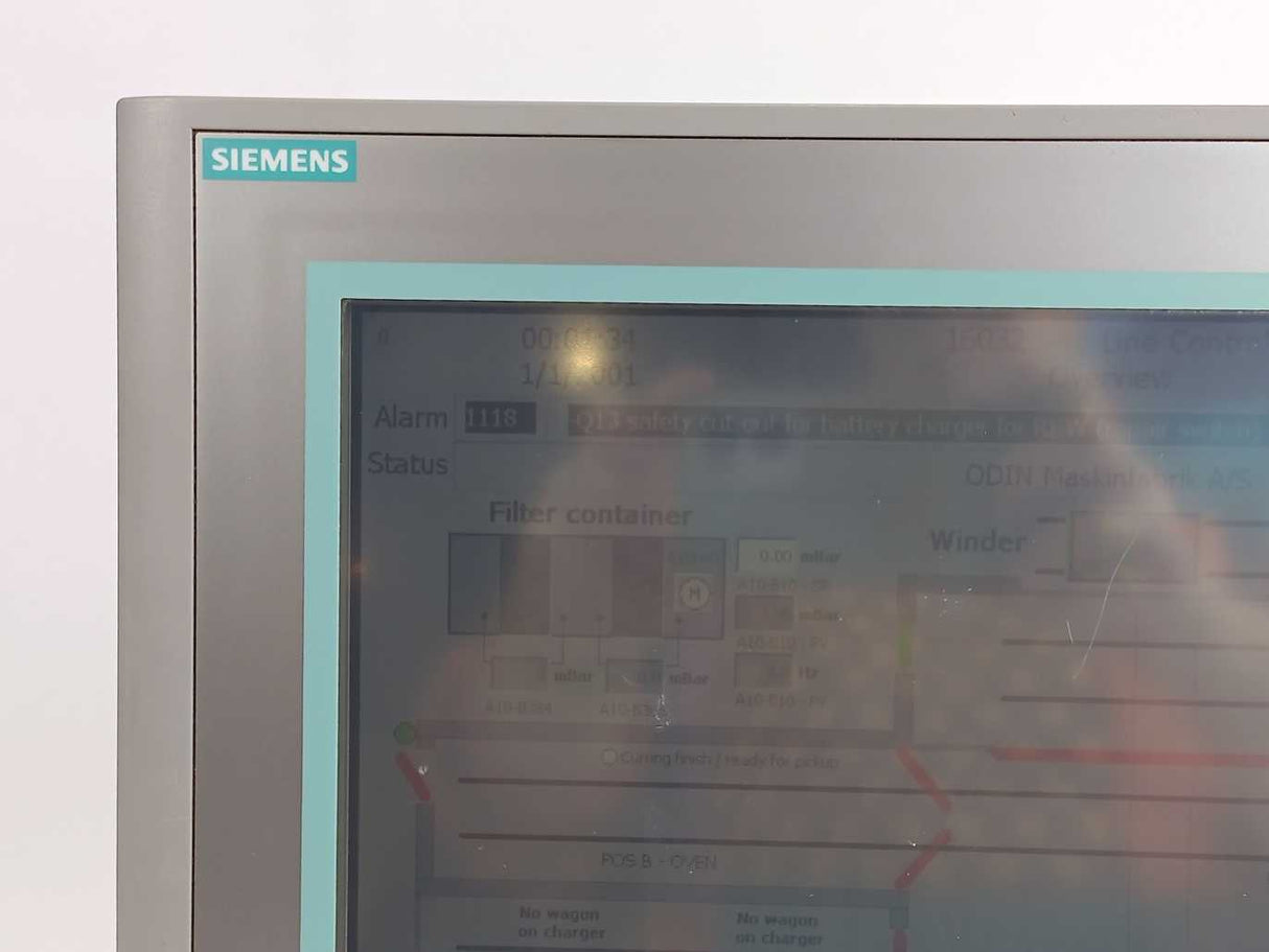 Siemens 6AV6644-0AB01-2AX0 MP 377 15'' Touch
