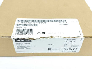 Siemens 6ES7193-4CA40-0AA0 Universal Terminal Module 5pcs