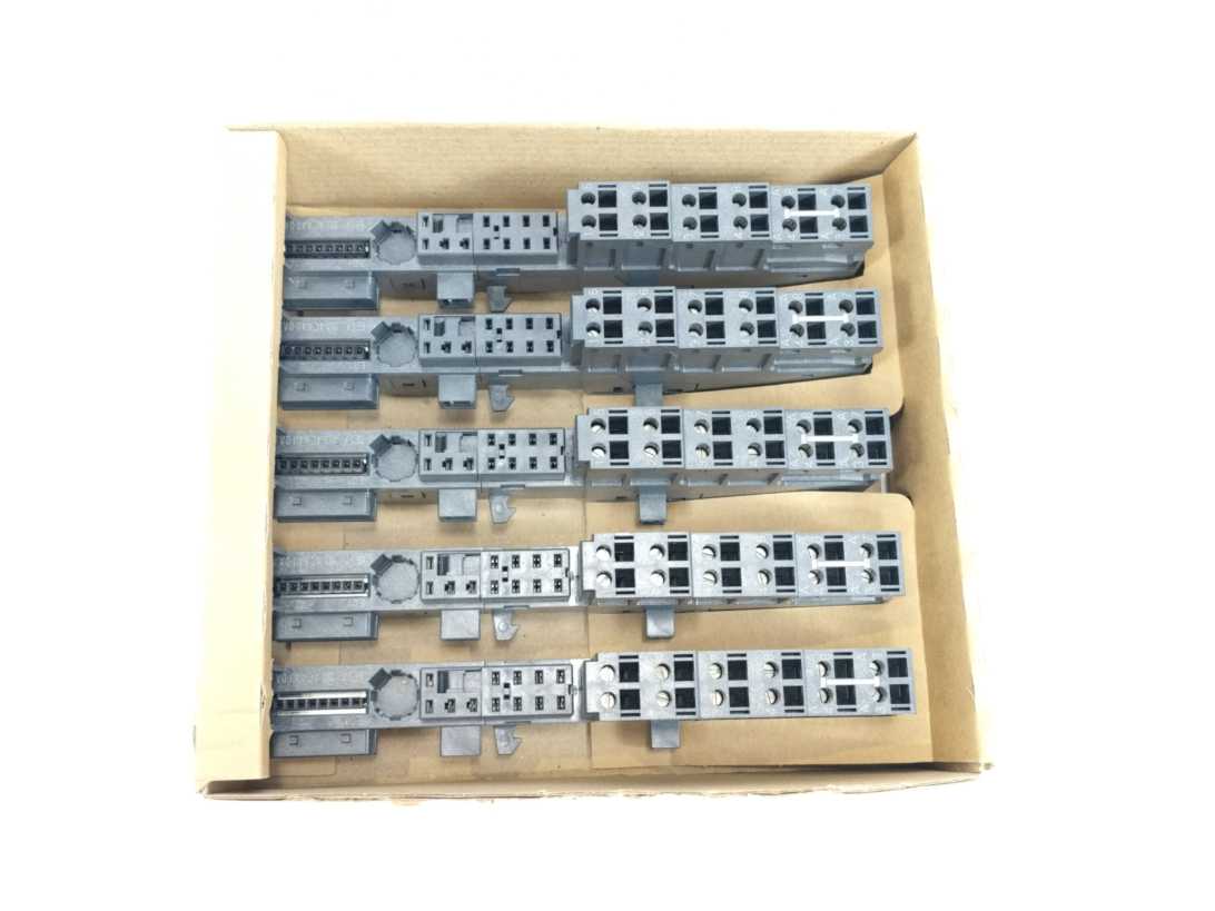 Siemens 6ES7193-4CA40-0AA0 Universal Terminal Module 5pcs