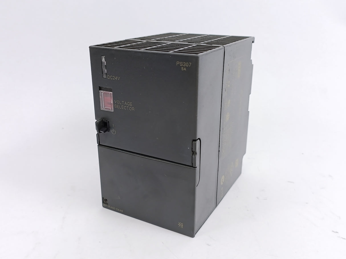 Siemens 6ES7307-1EA00-0AA0 SIMATIC S7 PS307, Power Supply. 24VDC 5A