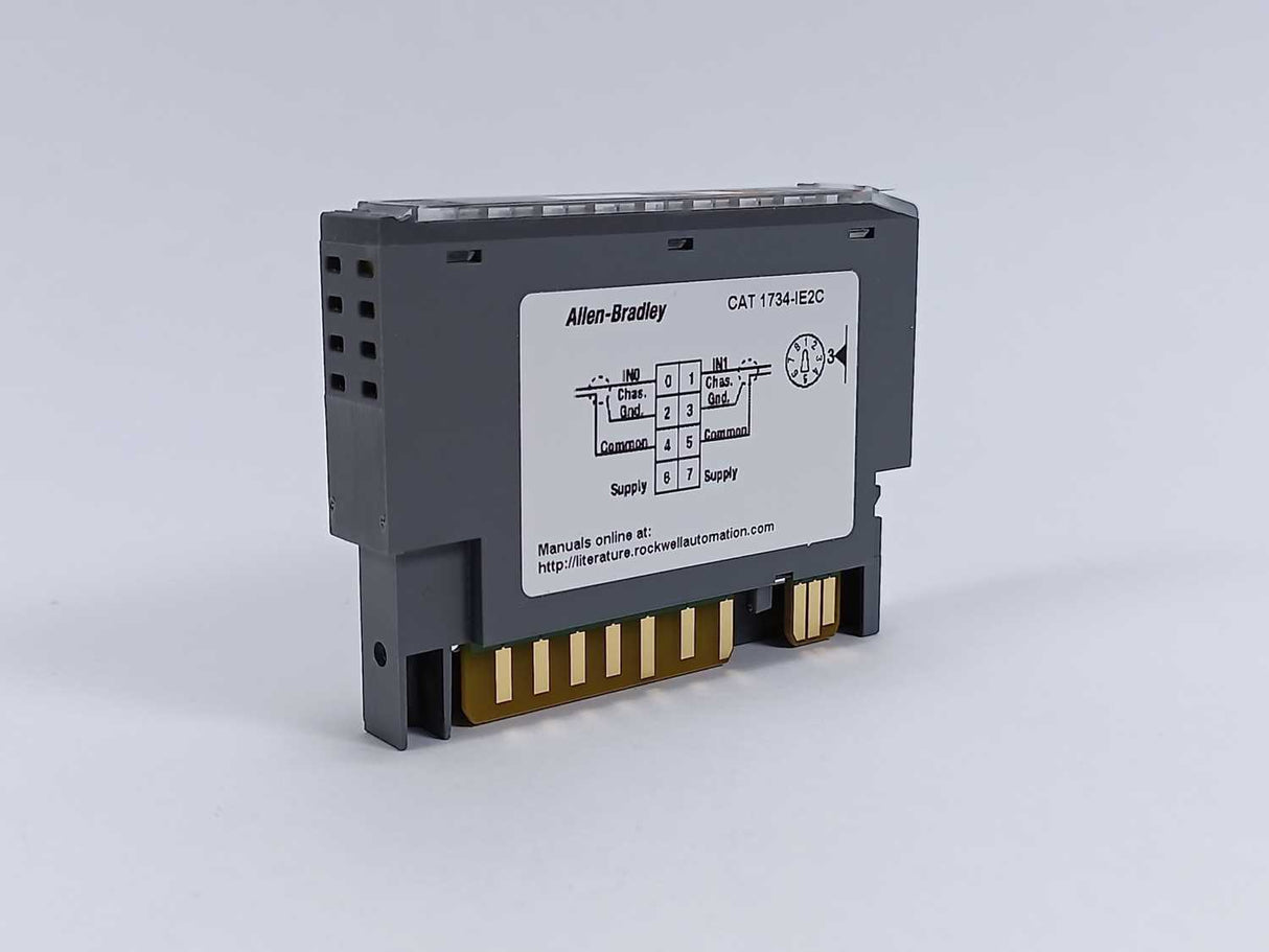 AB 1734-IE2C Ser. C POINT I/O 2 Point Analog Input Module FW: 3.004
