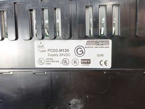 Saia-Burgess PCD2.M120 PCD2 Control Services Supply 24VDC