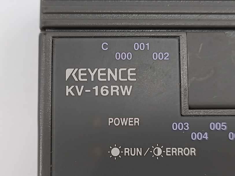 KEYENCE  KV-16RW PLC 24VDC