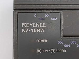 KEYENCE  KV-16RW PLC 24VDC