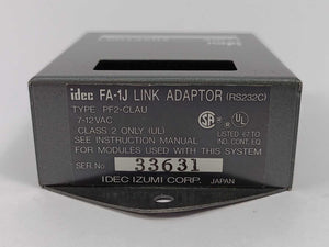 Idec PF2-CLAU FA-1J Link Adaptor (RS232C)