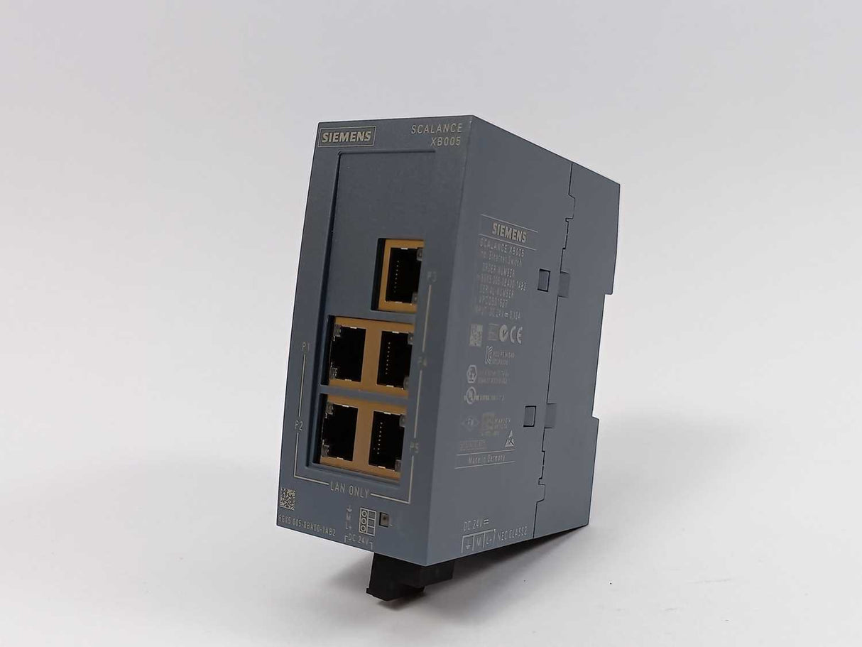 Siemens 6GK5005-0BA00-1AB2 SCALANCE XB005 Ethernet Switch