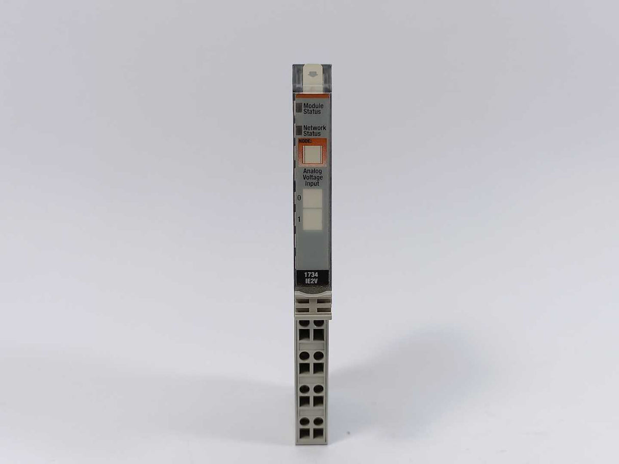 AB 1734-IE2V Ser. C Analog Input Module with 1734-MB & 1734-RTB