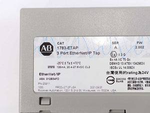 AB 1783-ETAP P/N: 23911 Ser: A FW: 2.002