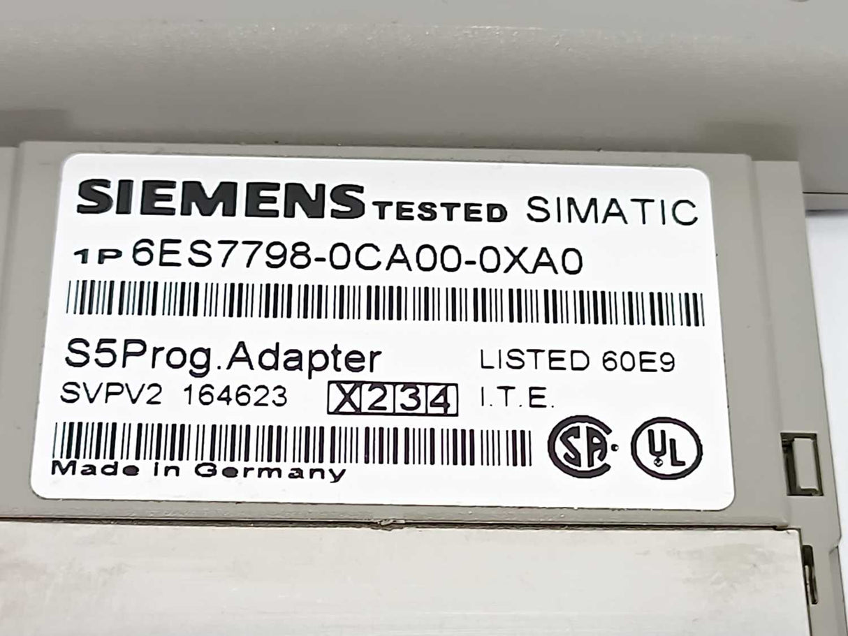 Siemens 6ES7798-0CA00-0XA0 Simatic adapter for S5 EPROM