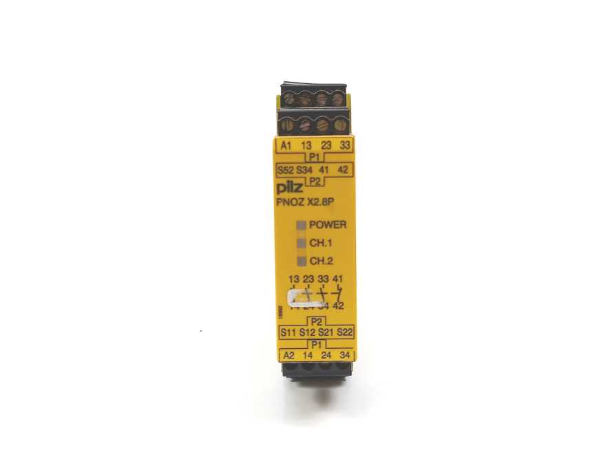 Pilz 777301 PNOZ X2.8P 24VACDC 3n/o 1n/c