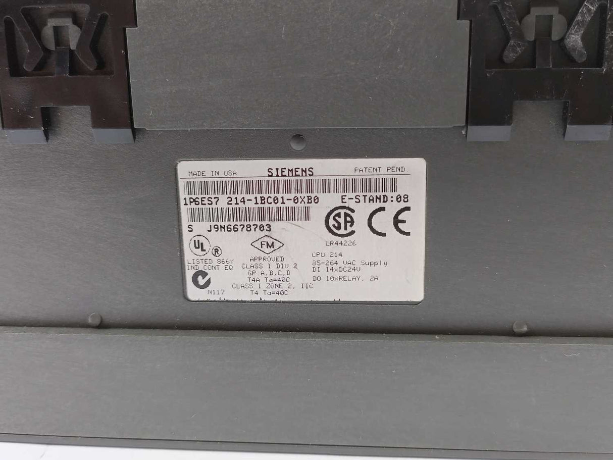 Siemens 6ES7214-1BC01-0XB0 Simatic S7-200