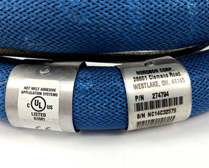 Nordson 274794 10' Hot Melt Hose