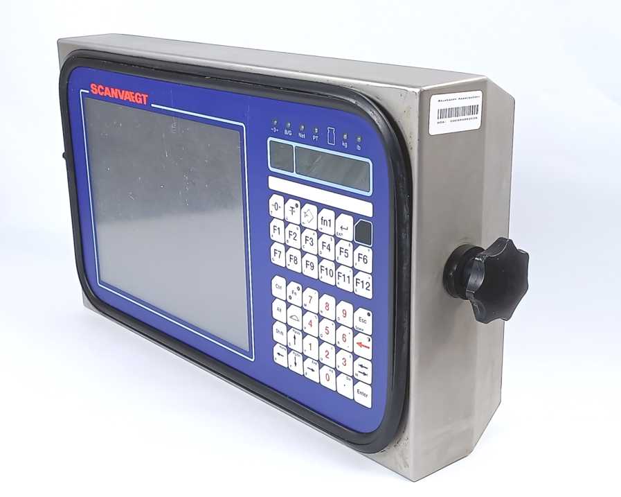 Scanvaegt SCI 8564 Indicator, Control Panel